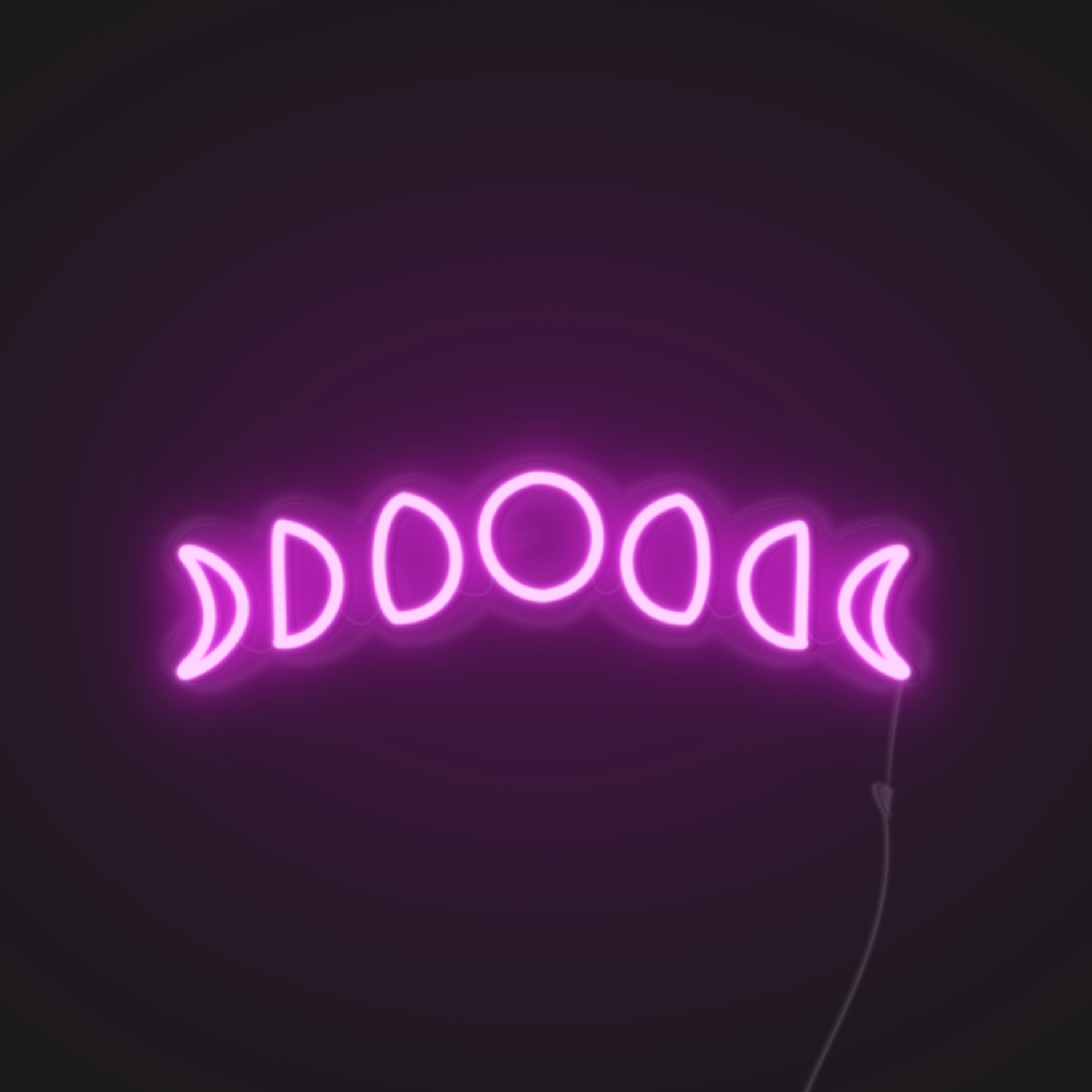 Moon phases neonerdy.design