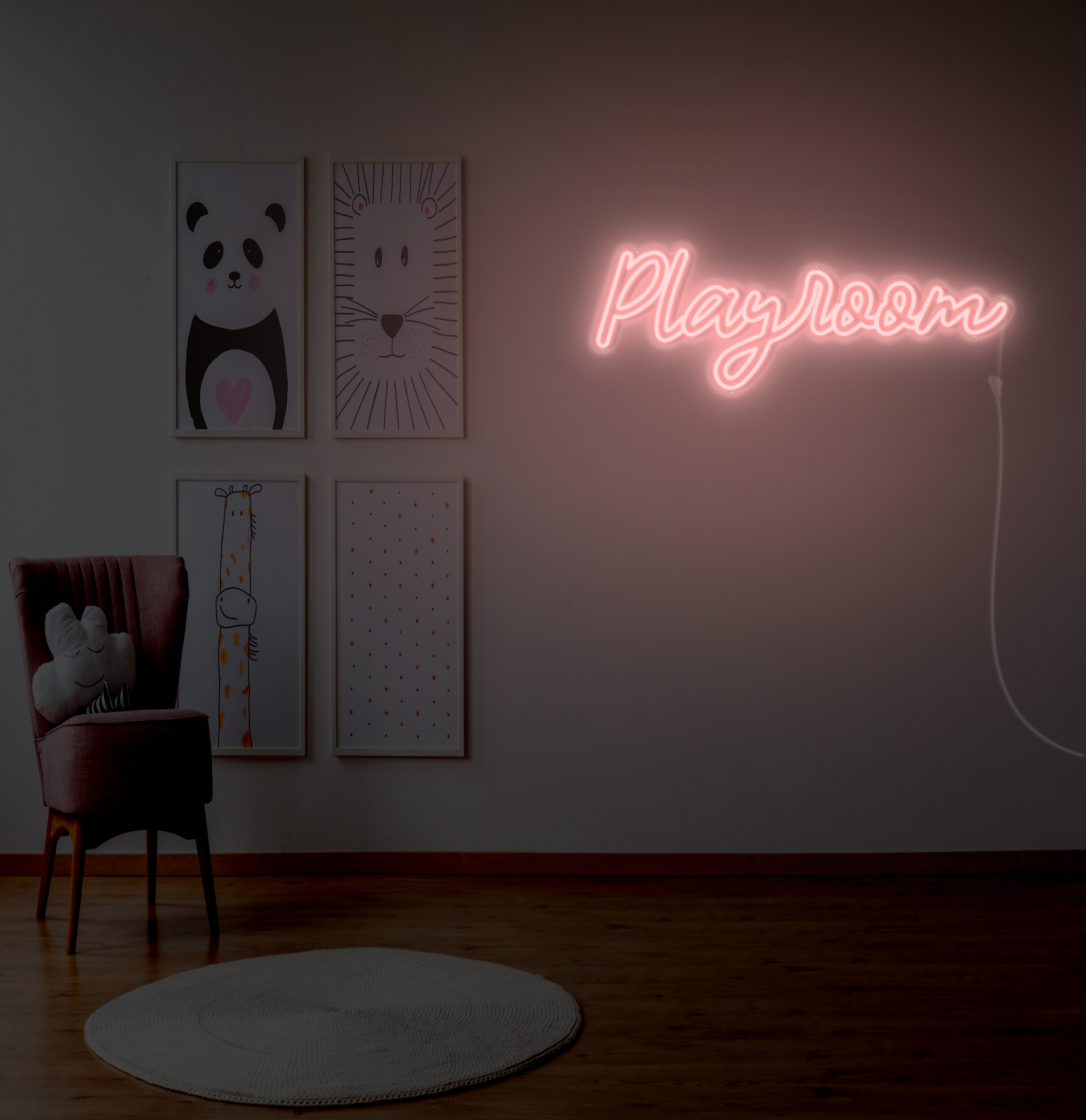 Texts neon signs