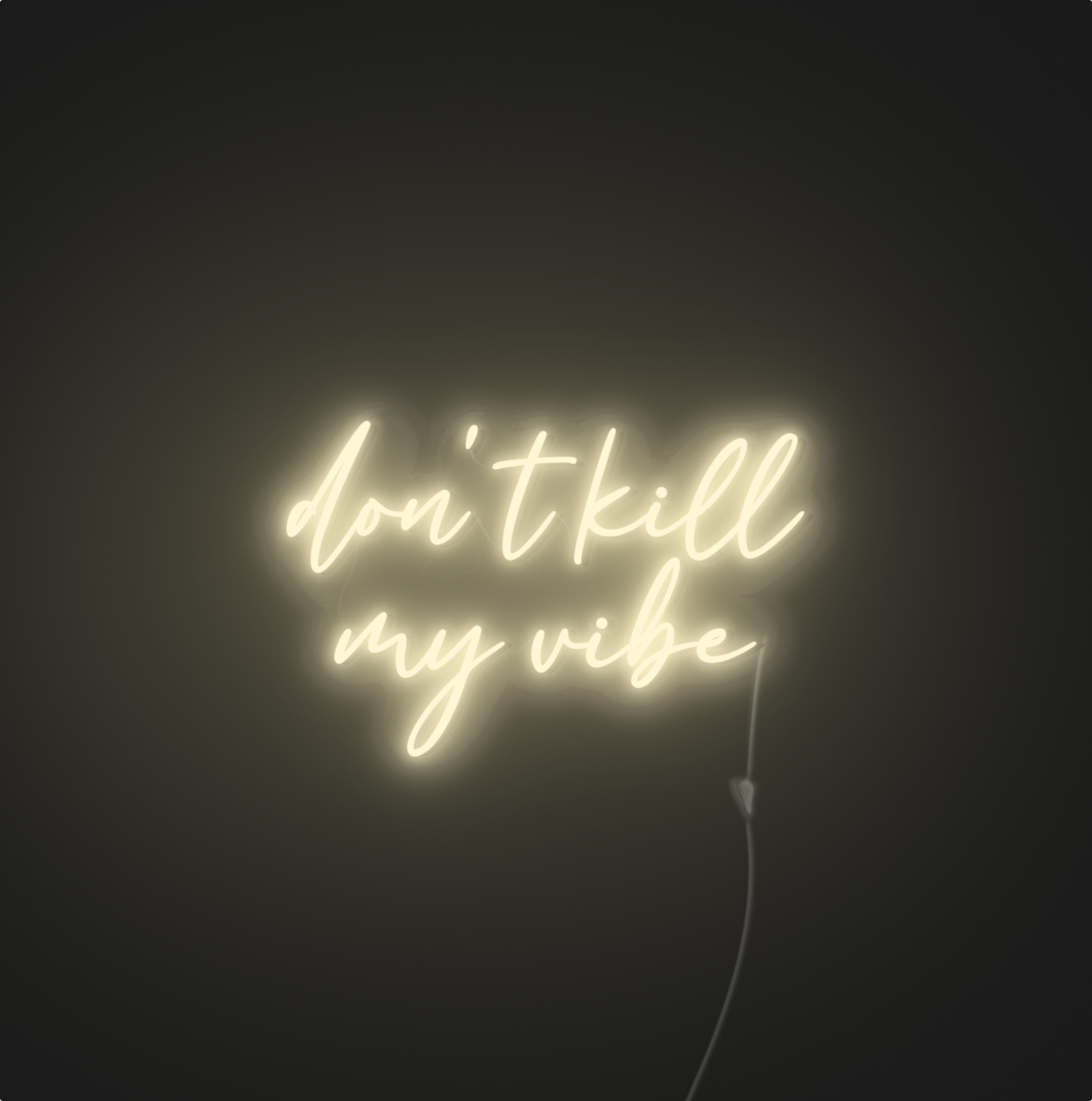 Don't kill my vibe neonerdy.design