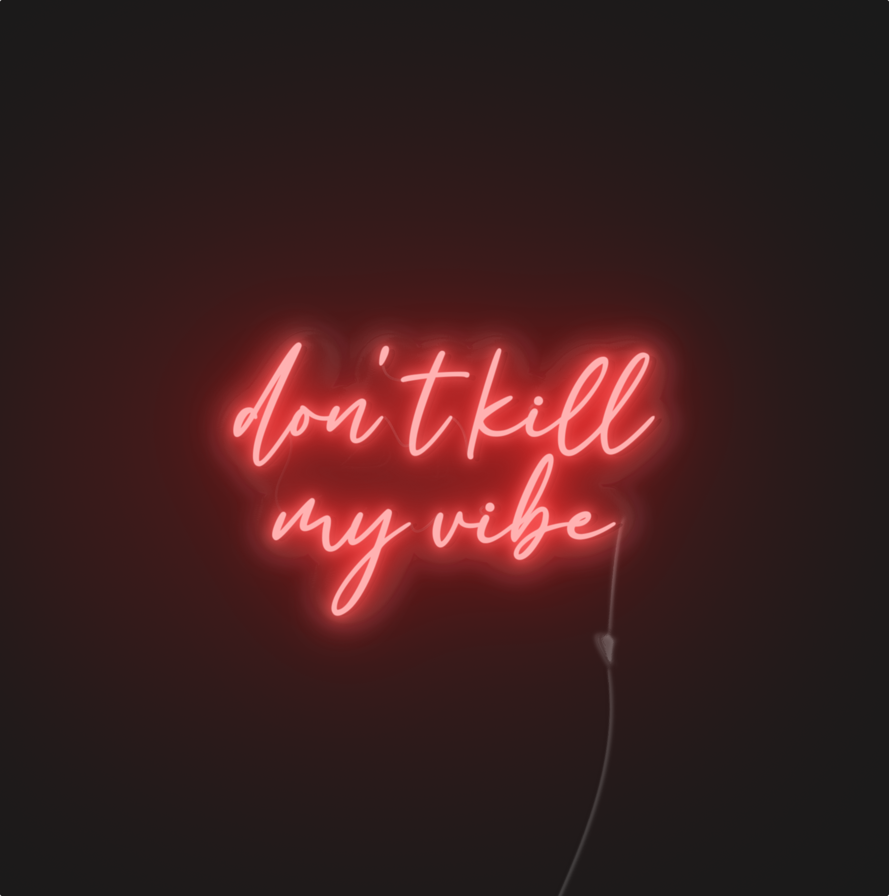 Don't kill my vibe neonerdy.design