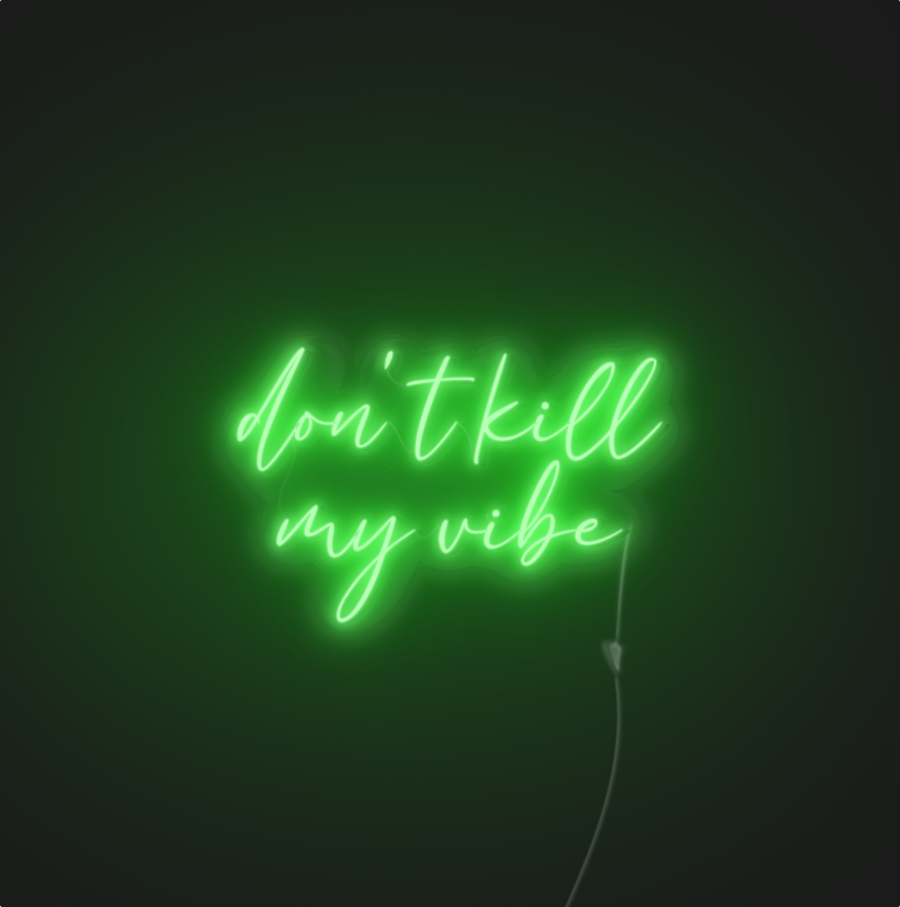 Don't kill my vibe neonerdy.design