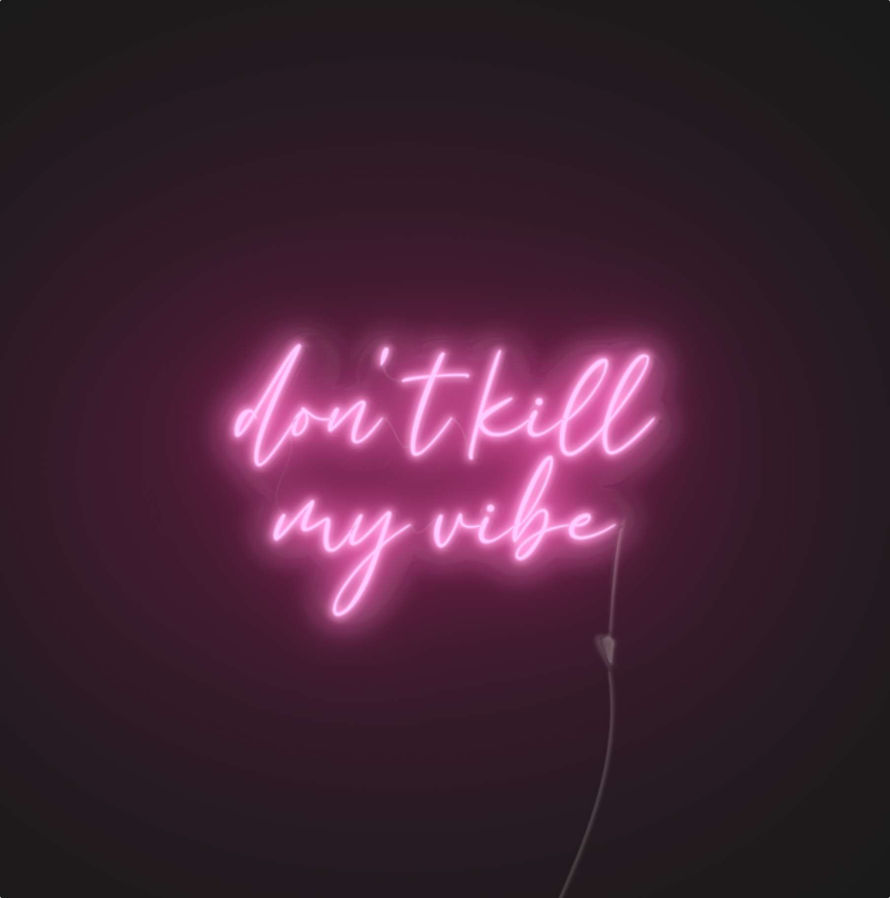Don't kill my vibe neonerdy.design