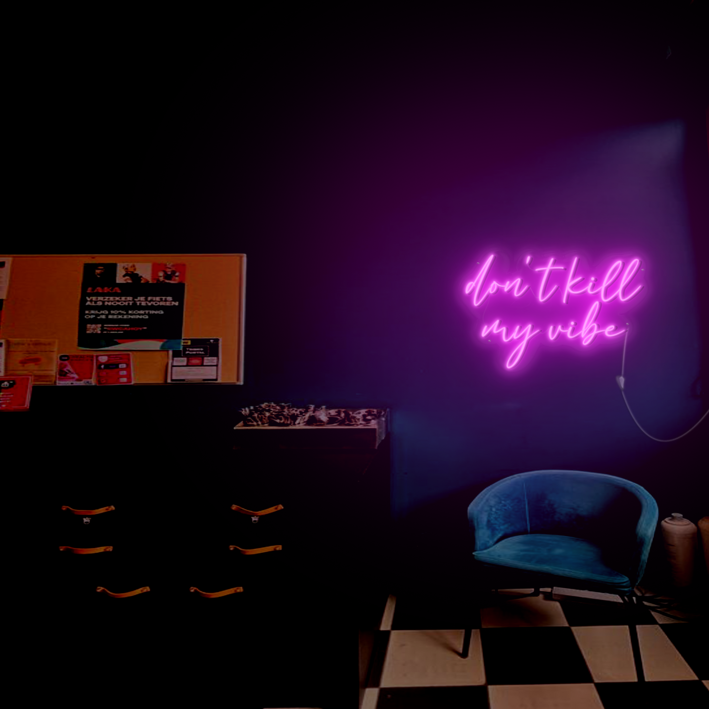Don't kill my vibe neonerdy.design