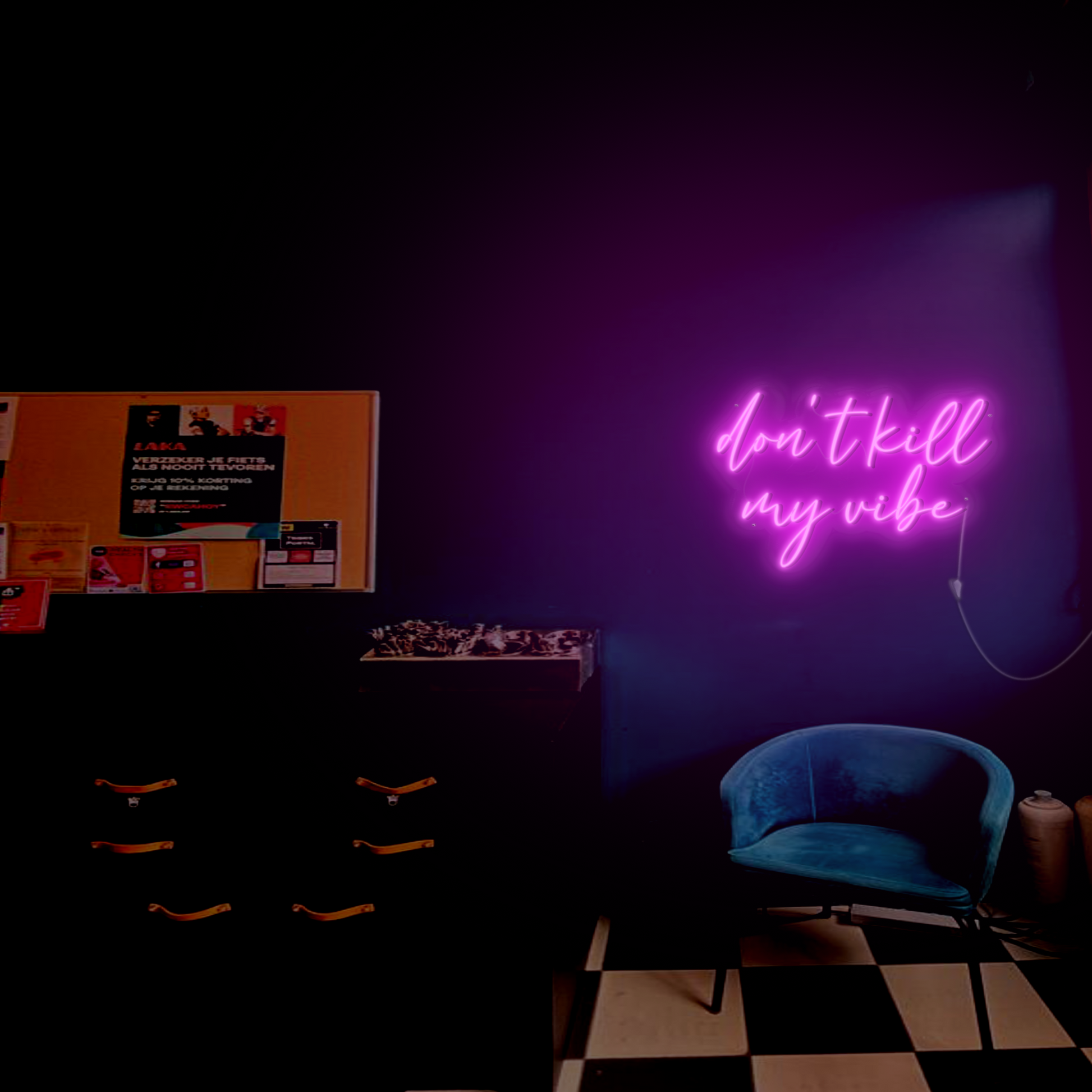 Don't kill my vibe neonerdy.design