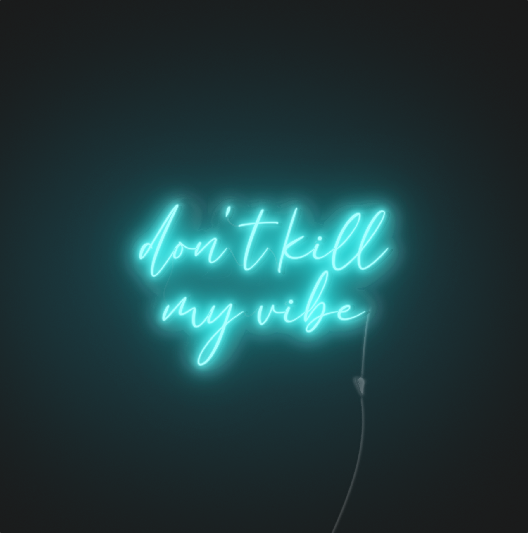 Don't kill my vibe neonerdy.design