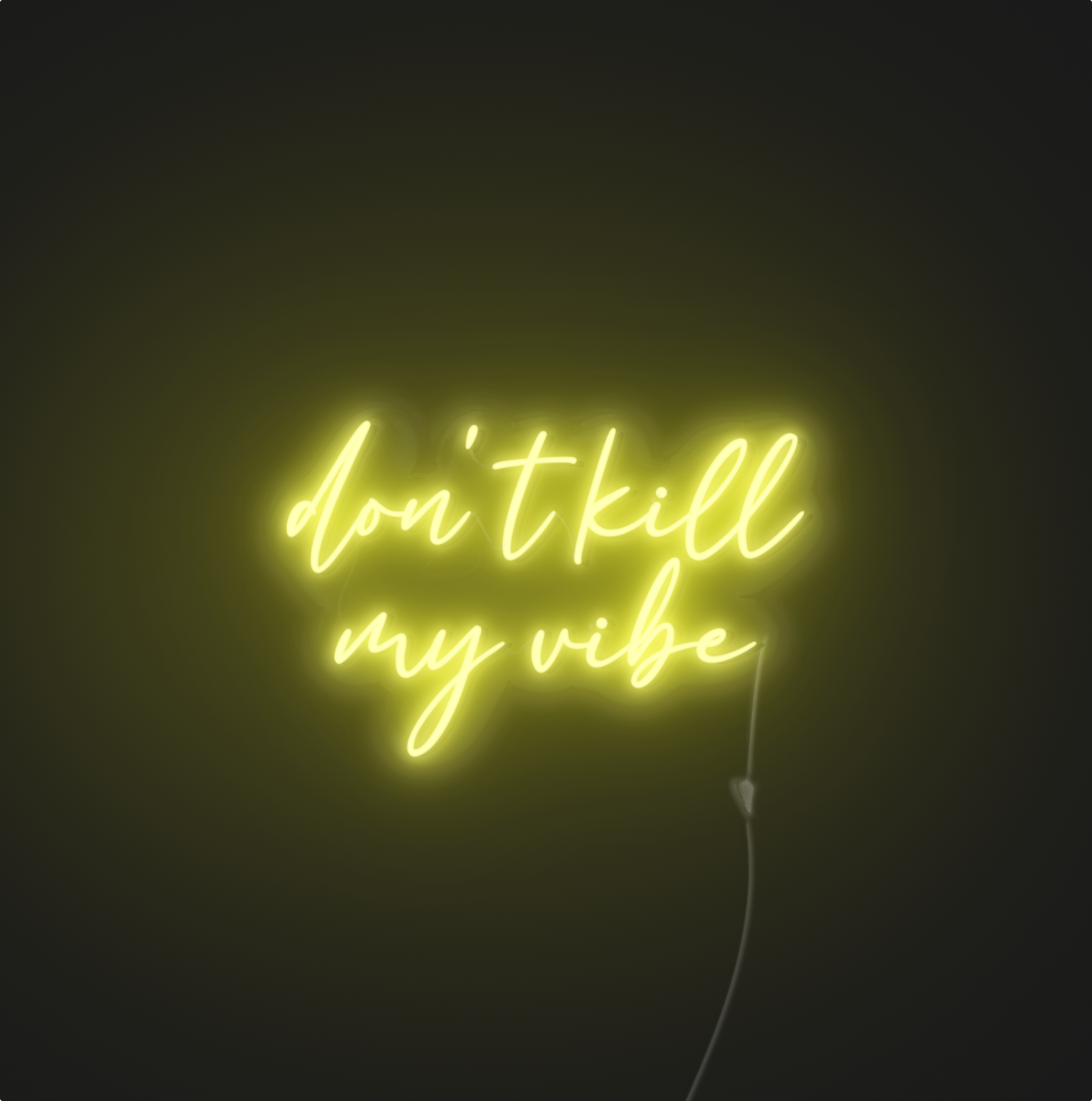 Don't kill my vibe neonerdy.design