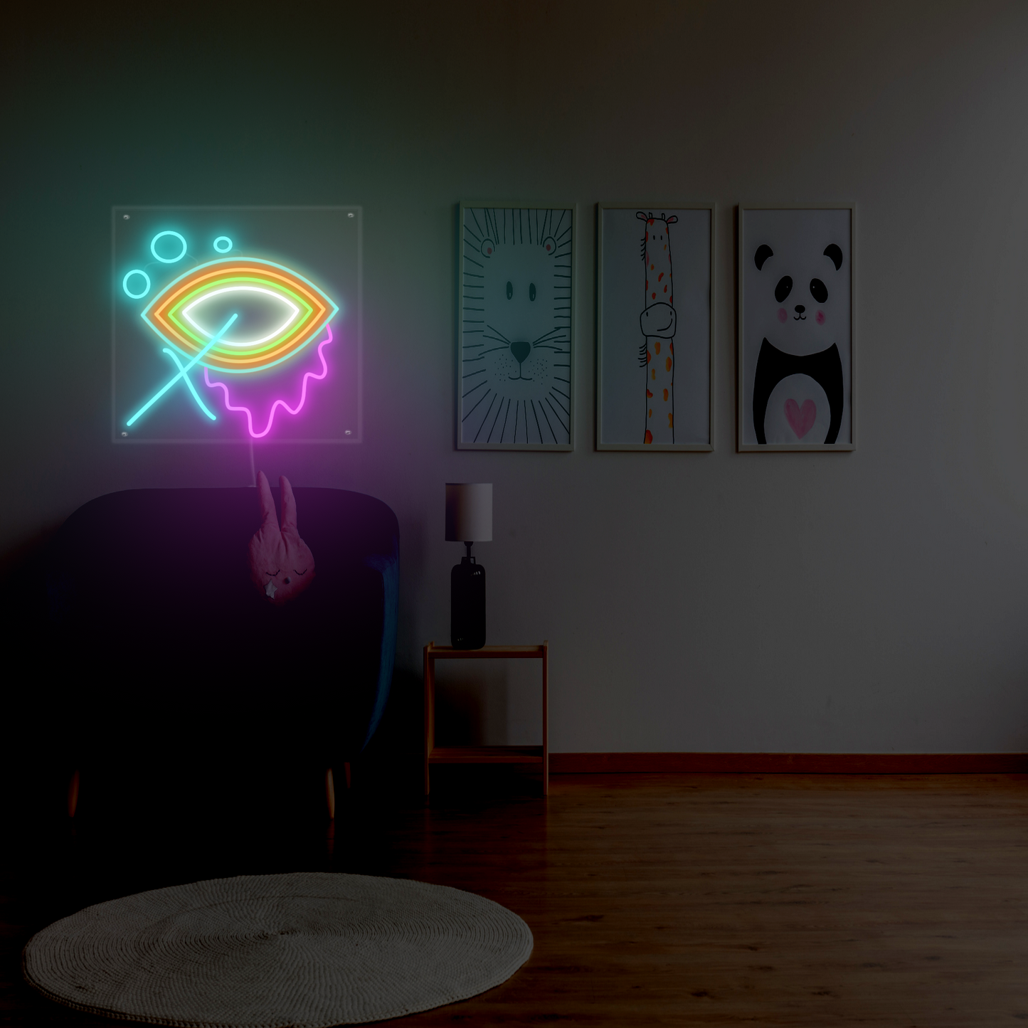 Eye illusion neonerdy.design