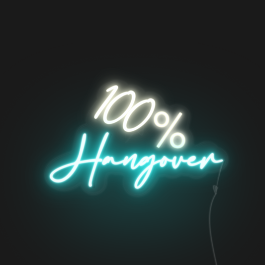 100% Hangover neonerdy.design