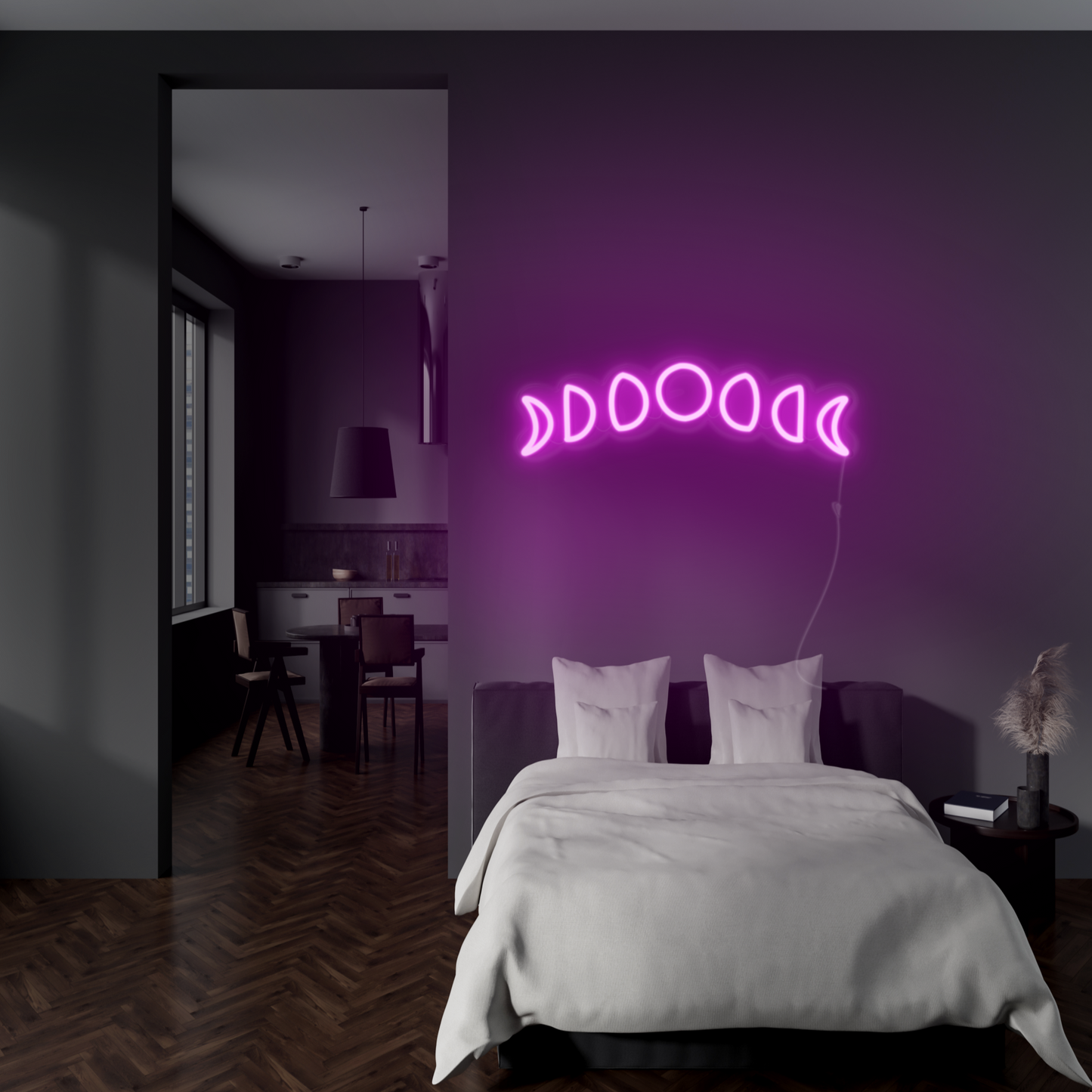 Moon phases neonerdy.design