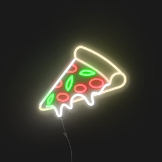 Pizza slice neonerdy.design