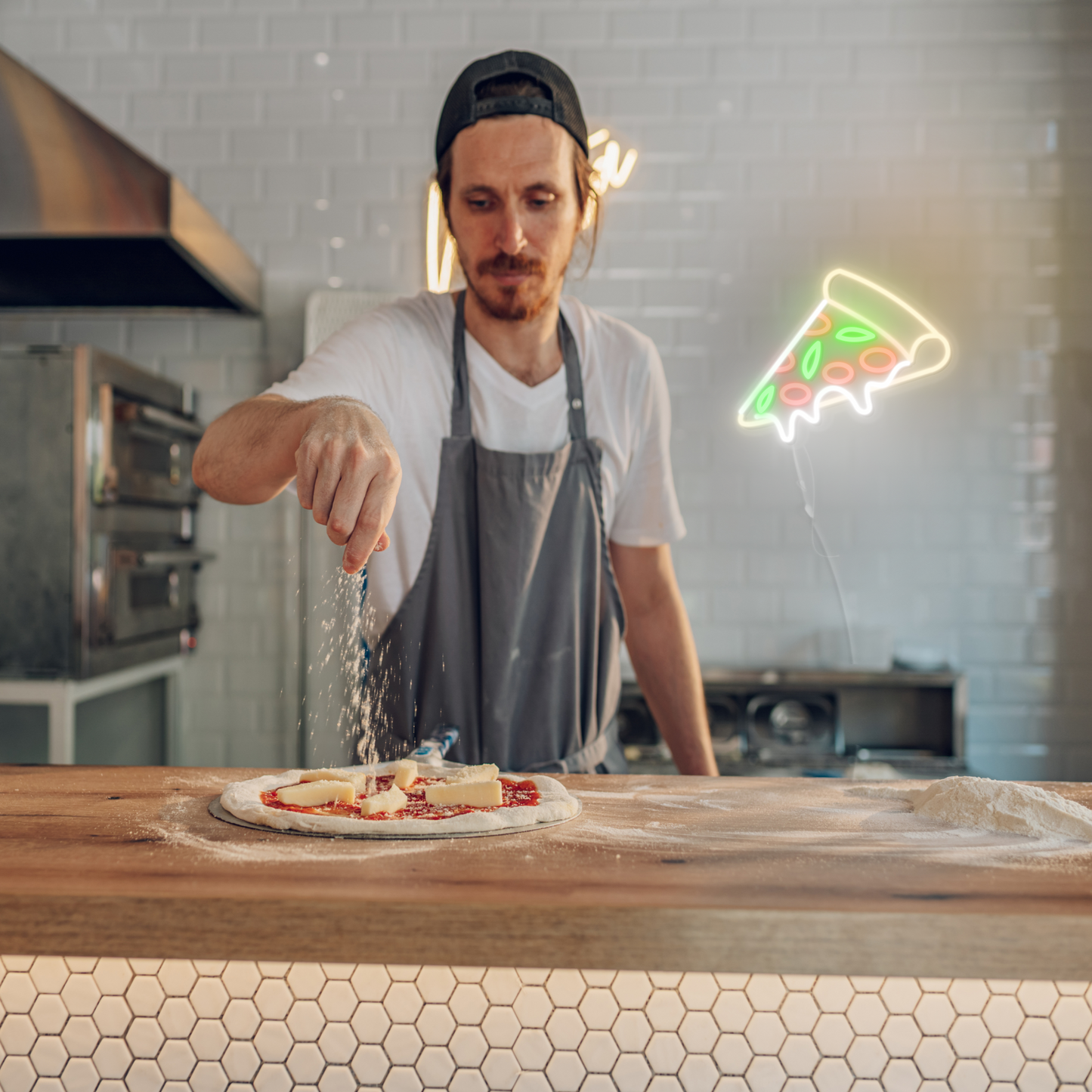 Pizza slice neonerdy.design