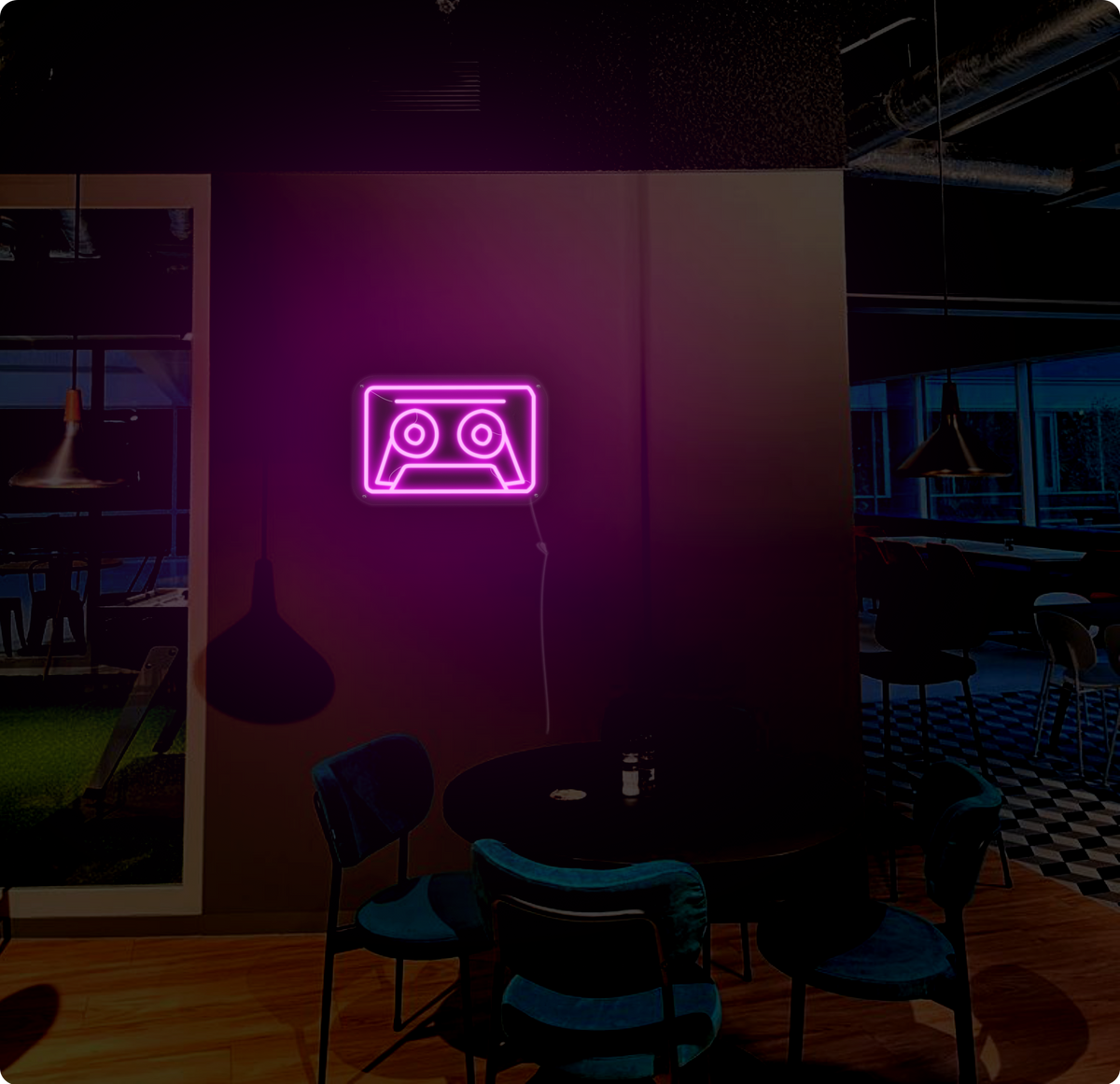 90's record neonerdy.design