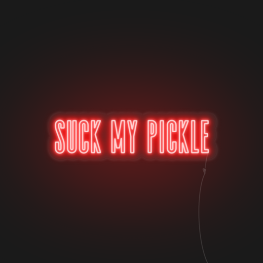 Suck my pickle neonerdy.design